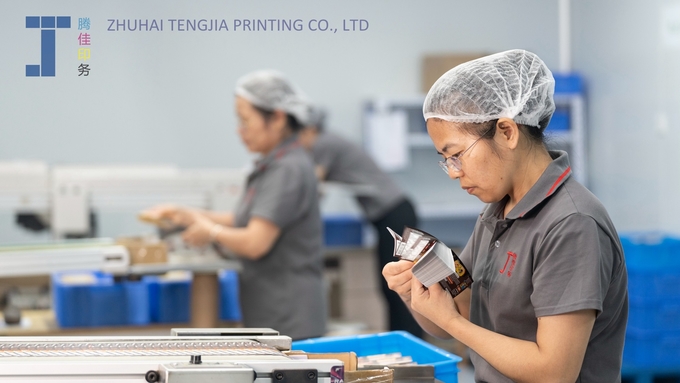 Tengjia printing Ποιοτικός έλεγχος