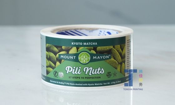 ποιότητας  Food Package Sticker With UV Coating εργοστάσιο