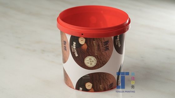 Οβάλ σχήμα σε καλούπι ετικέτα με γυαλιστερή επιφάνεια και μεταξένια εκτύπωση